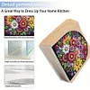 Acrylic Flowers Diamond Painting Napkin Rack Diamond Art Paper Towel Holder