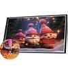 Diamond Painting-DIY Full Round Drill Winter Gnome