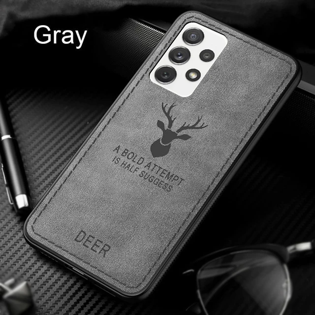Creative Elk Cloth Pattern Hard Shell Protective Case
