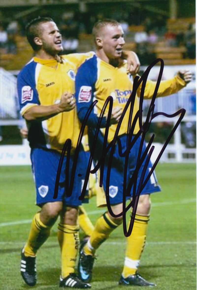 LEICESTER CITY HAND SIGNED NICKY ADAMS 6X4 Photo Poster painting 1.