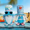 2Pcs Beach Gnomes Plush Cute Shelf Sitters with Weighted Base for Birthday Gifts