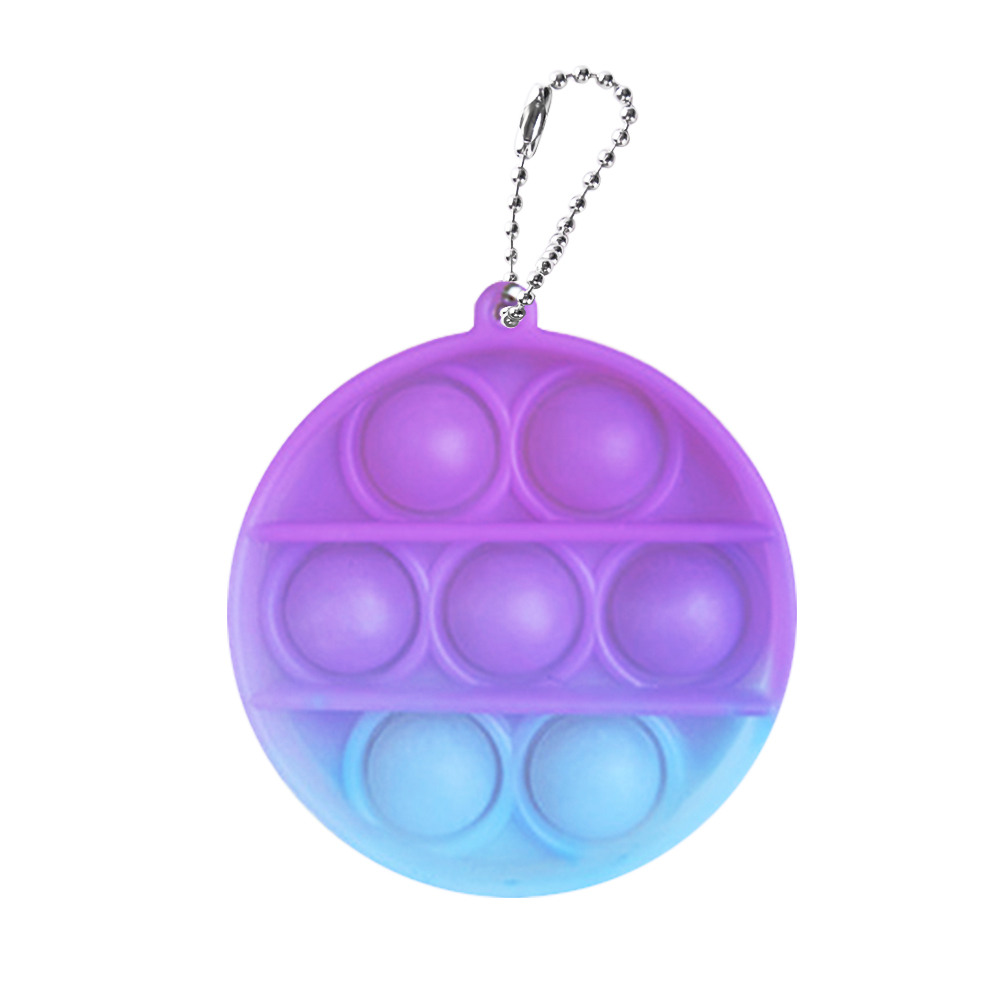 

Kids Push Bubble Fidget Keychain Early Educational Sensory Toy Pendant Set, 501 Original