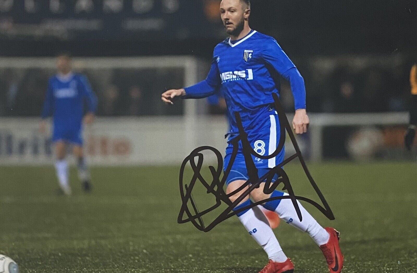 Rhys Murphy Genuine Hand Signed Gillingham 6X4 Photo Poster painting