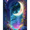 Fantasy Moon - Round AB Drills Diamond Painting(55*45cm)
