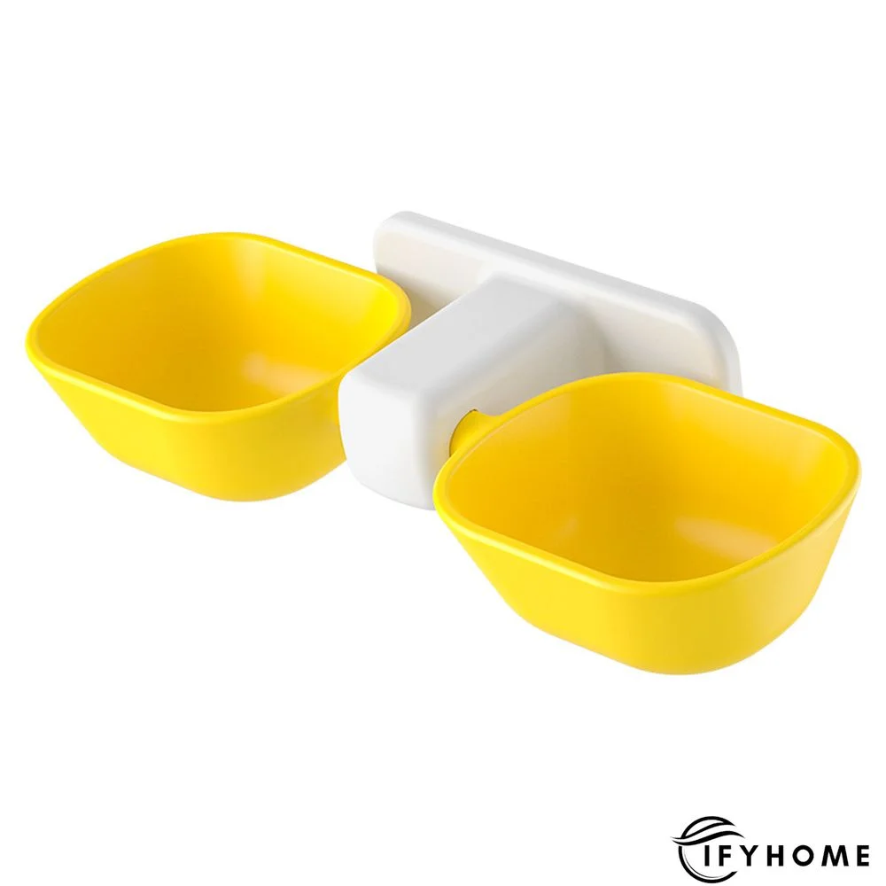 Punch-free Cat Bowl Integrated Double Bowl | IFYHOME