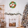 DIY Special Shaped Diamond Painting Wall Decor Wreath Kit(Santa Snowman)