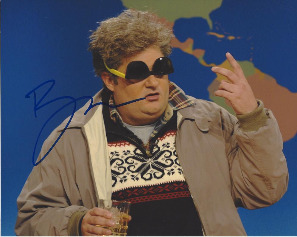 BOBBY MOYNIHAN SIGNED 'DRUNK UNCLE' SNL SATURDAY NIGHT LIVE 8X10 Photo Poster painting B w/COA