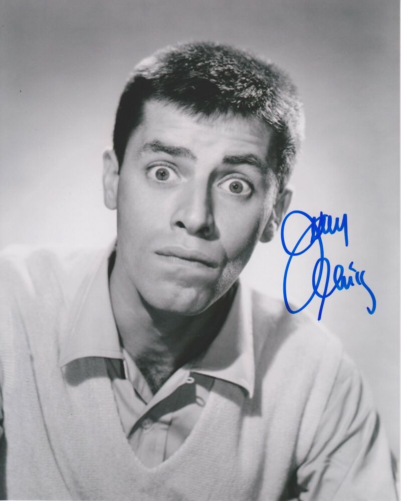 Jerry Lewis #11 Original 8X10 Autographed Photo Poster painting