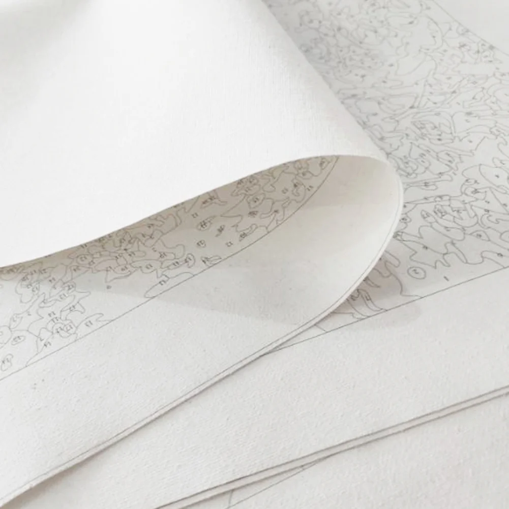 DIY Paint By Number 40*40cm - Book Flower