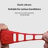 120dB Loud Bike Horn Waterproof Universal Mount Silicone Horns Type-C Rechargeable Adjustable Volume Settings Horn for Motorcycle Scooter Bicycle
