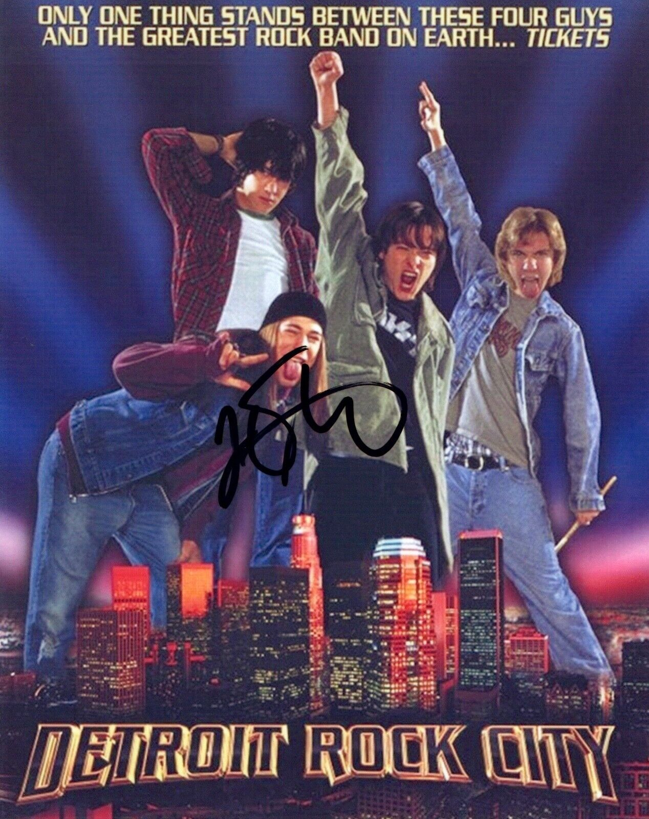 James DeBello Signed Autographed 8x10 Photo Poster painting DETROIT ROCK CITY Actor COA