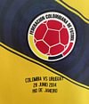 2014 Retro Colombia Home Football Shirt 1:1 Thai Quality