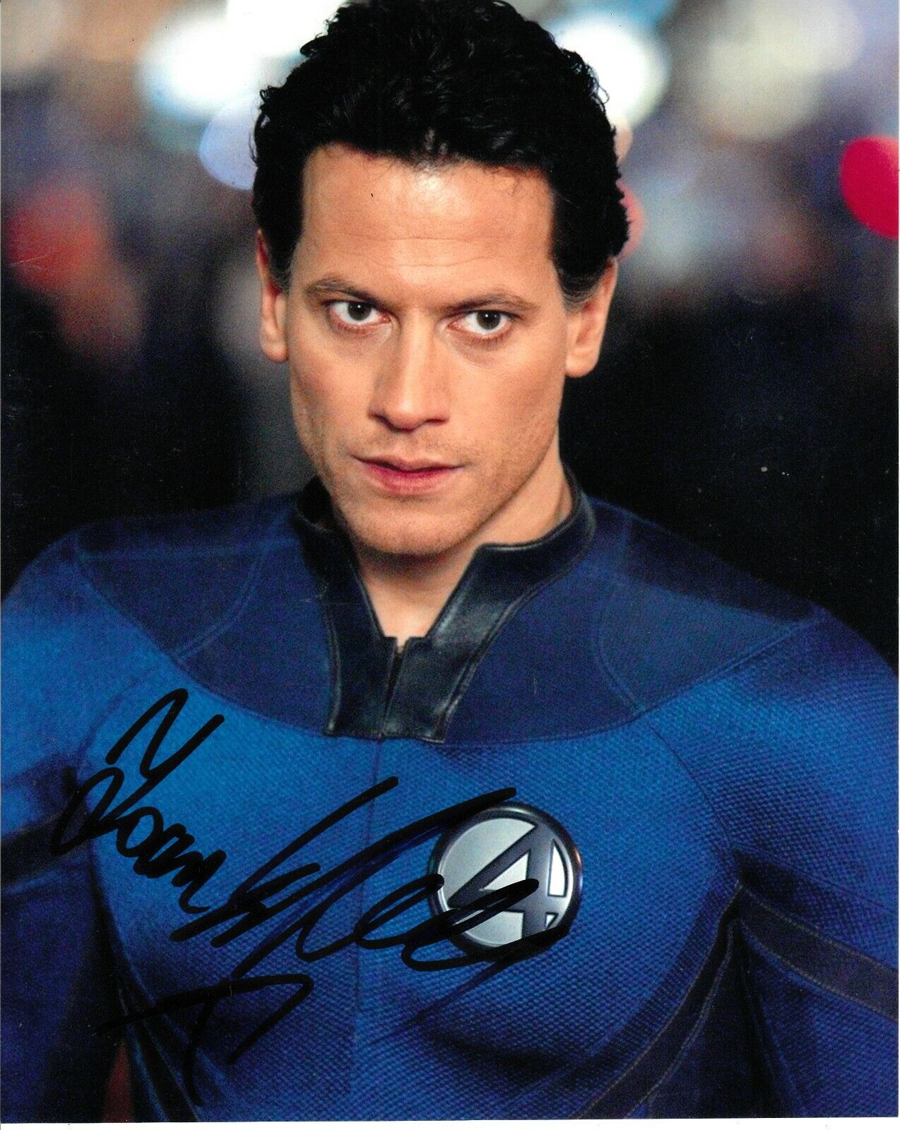 IOAN GRUFFUDD SIGNED FANTASTIC FOUR Photo Poster painting UACC REG 242