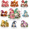 (Gnome)DIY Pearl Diamond Painting Acrylic Stand, Christmas Double-Sided Printed Tabletop Decoration, Special Shaped Diamond Art Craft Kit for Home Decor