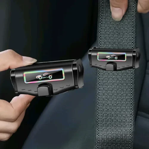 Dronehint 2Pcs Adjustable Car Seat Parts Belt Clip Holder Stopper Buckle Clamp Accessories (For: Acura) Parts