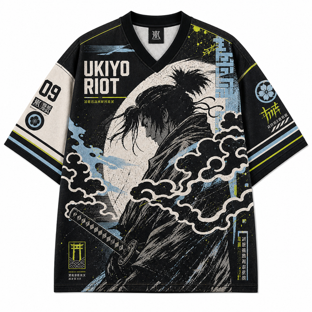 Ukiyo Wave Mesh Jersey