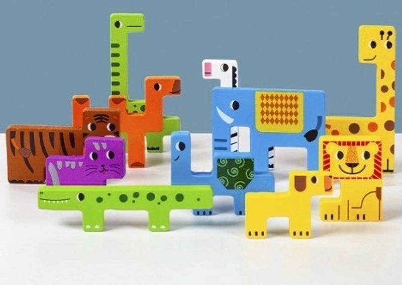Puzzles Toddler(3-6years) Animal Wood Toys