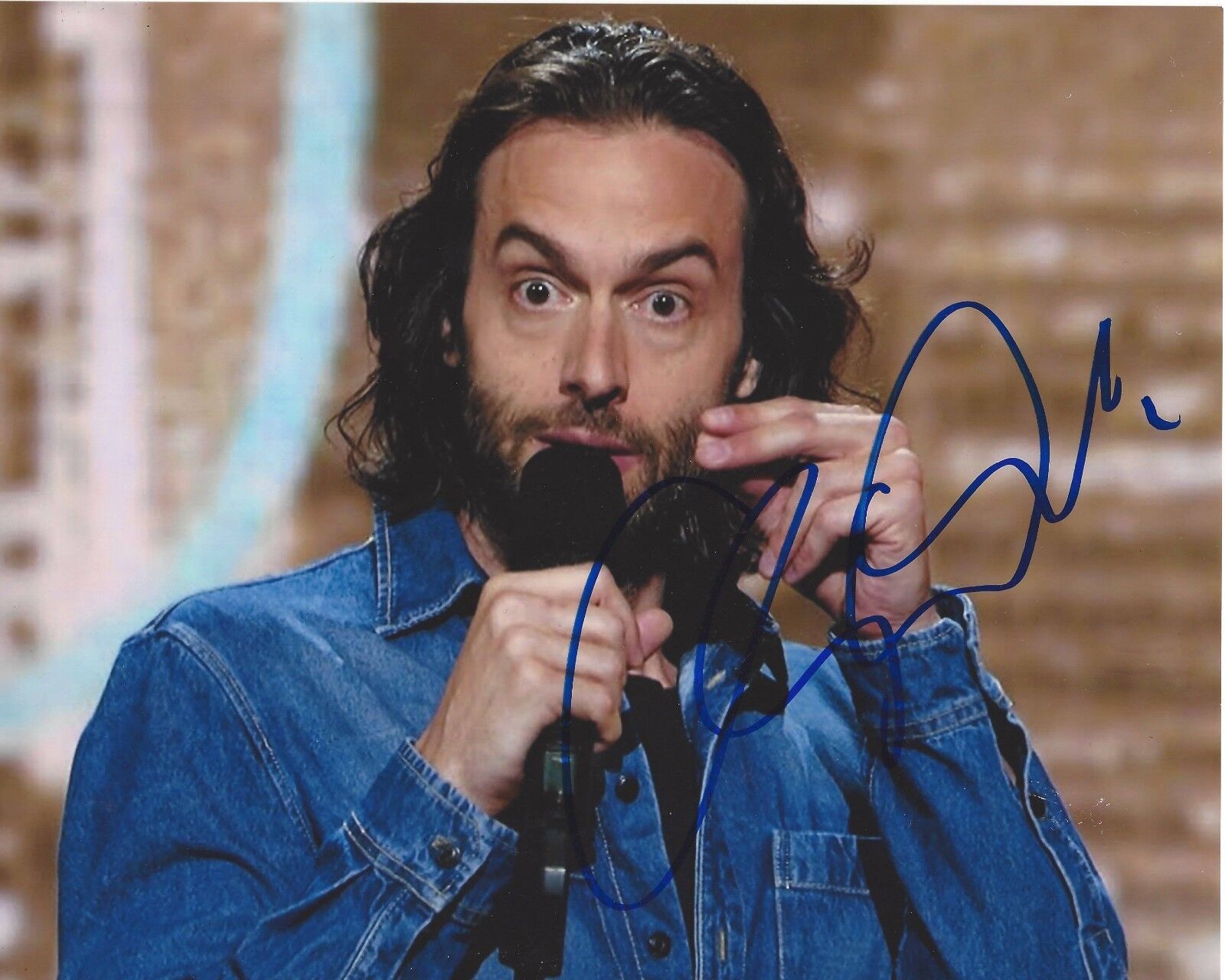 ACTOR COMEDIAN CHRIS D'ELIA SIGNED 8x10 Photo Poster painting B w/COA CONGRATULATIONS WHITNEY