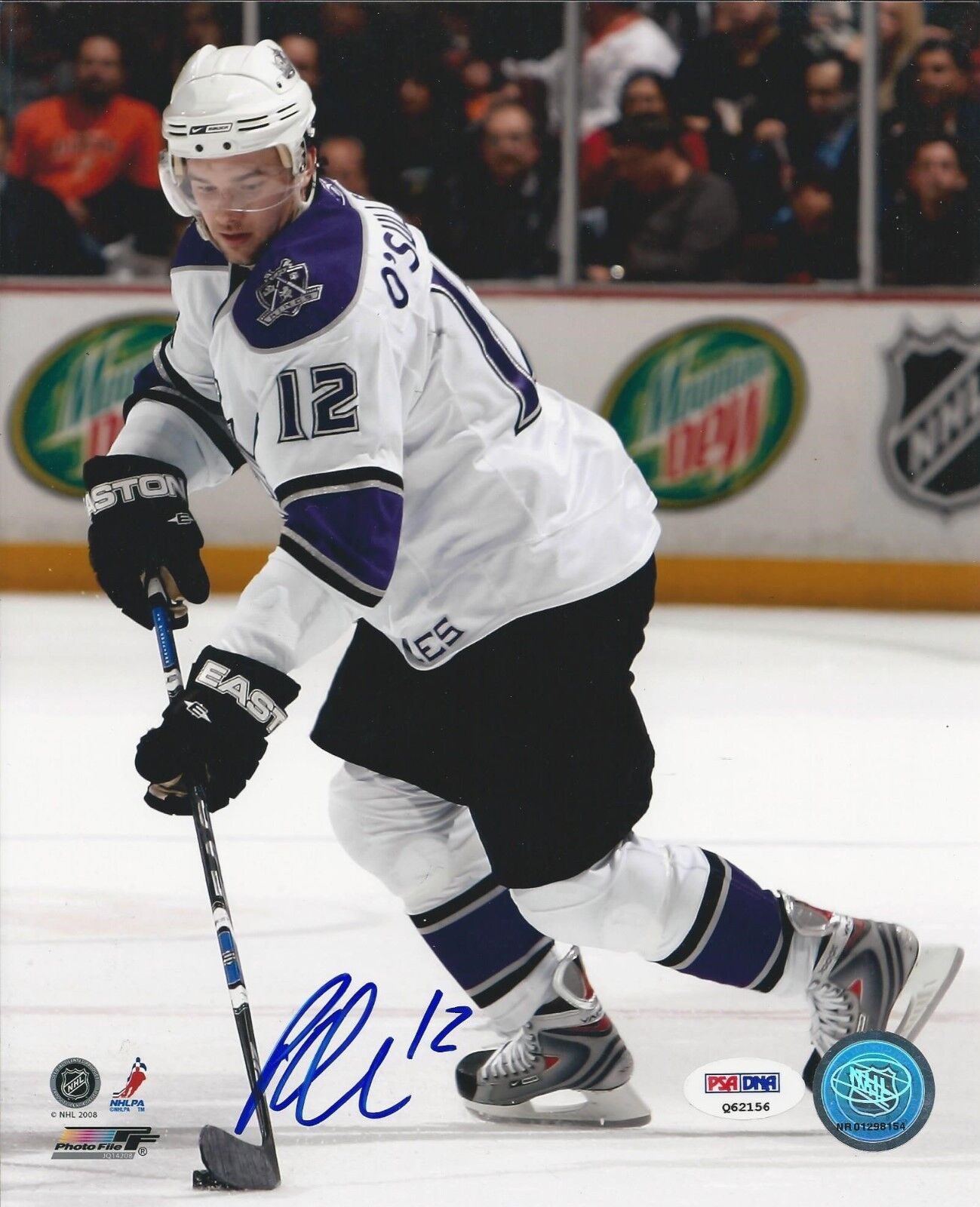 J T O'Sullivan Los Angeles Kings signed 8x10 PSA/DNA # Q62156