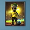Groot borussia dortmund-perceuse ronde peinture diamant-40*50cm