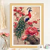 Peacock - 9CT Full Beaded Cross Stitch Kit(40x74cm)