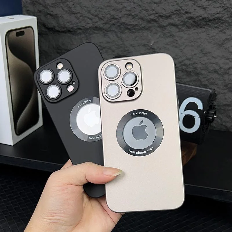 For iPhone 15/14 Series Hollow Out Frosted Mobile Phone Case