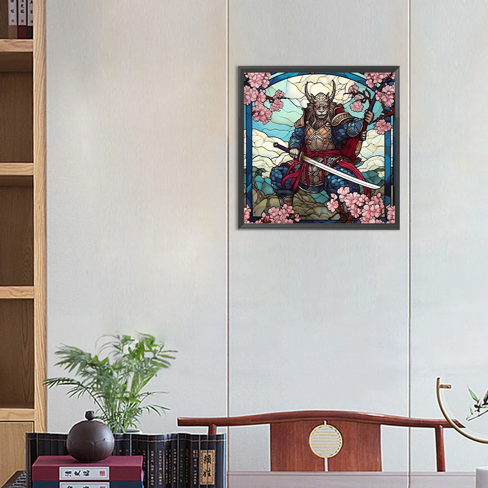 Full Round Diamond Painting 30*30cm - Aquaman And Bull King