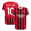 RAFA LE&Atilde;O #10 AC Milan Home Authentic Soccer Jersey 2024/25