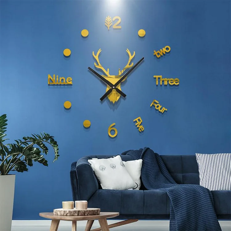 3D Creative Acrylic Hanging Clock | 168DEAL