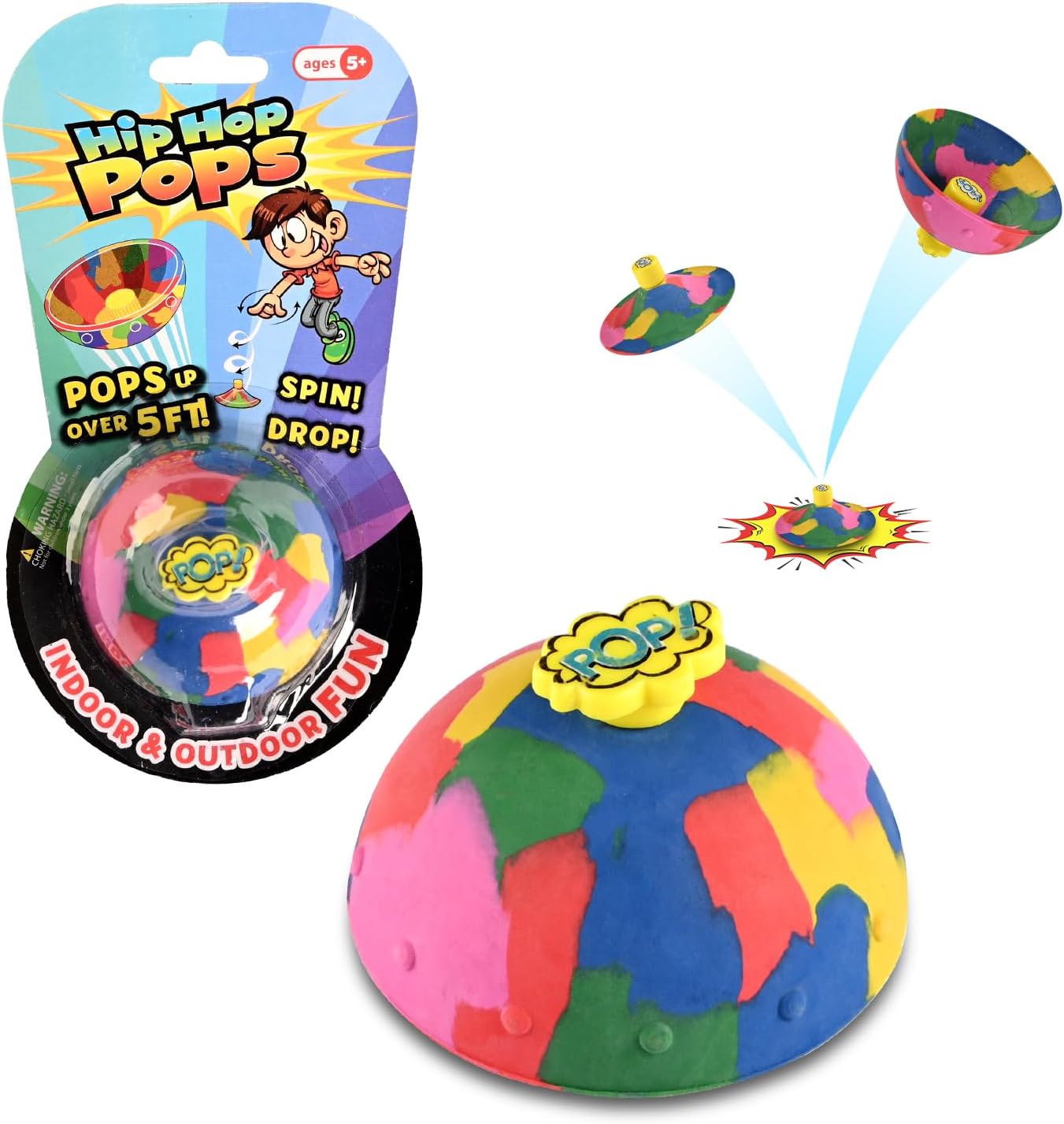 🎈USD9.99🎈-Fingertip Toy Bounce Bowl Camouflage🥎