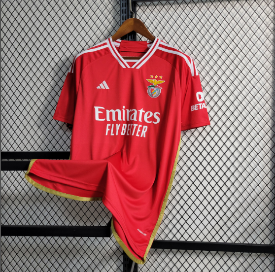 23/24 Benfica Home Men Football Shirts 1:1 Thai Quality