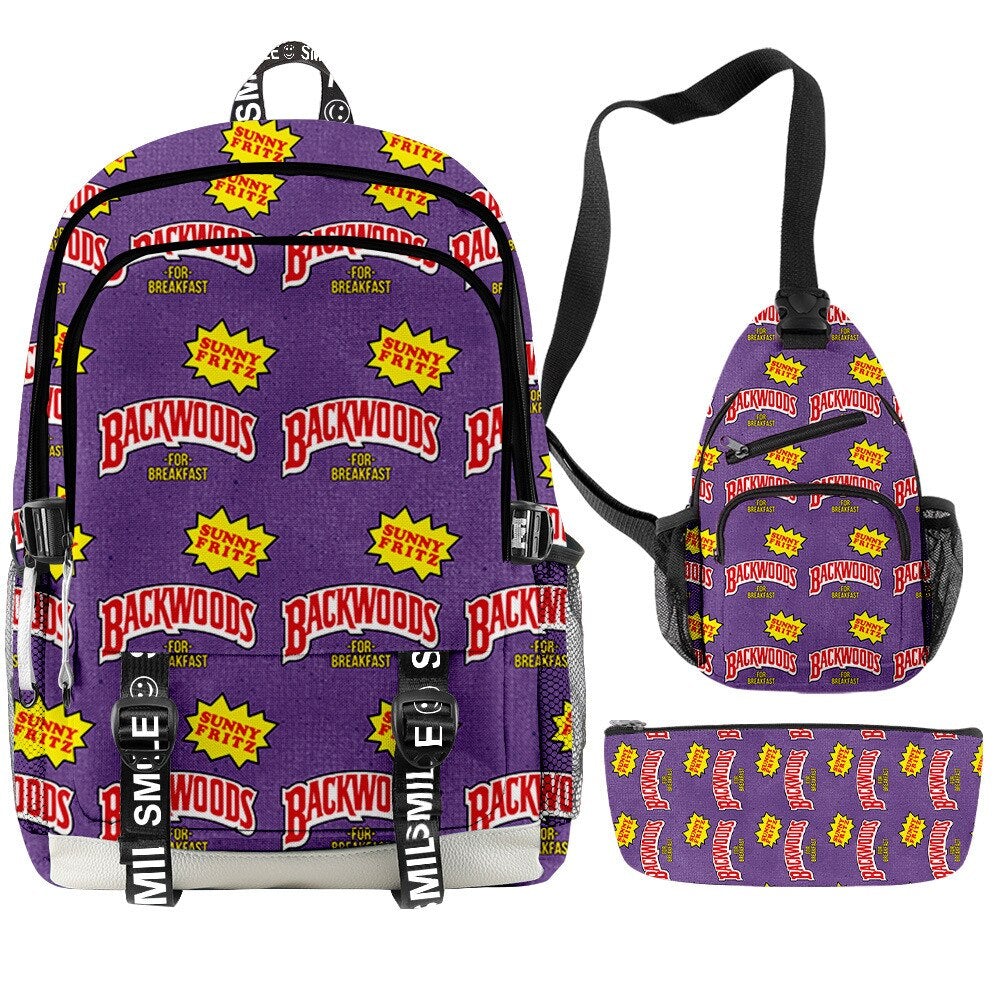 Purple backwoods backpack Clearance