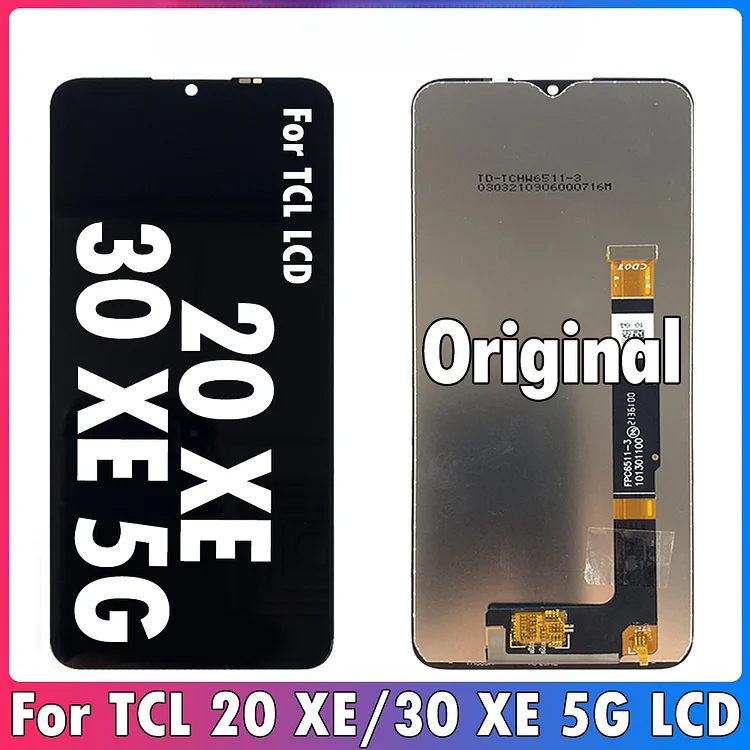 Original 6.52" For TCL 20 XE LCD 20XE 5087Z Display Touch Screen Digitizer Assembly For TCL 30 XE T767W 30XE LCD Repair Parts