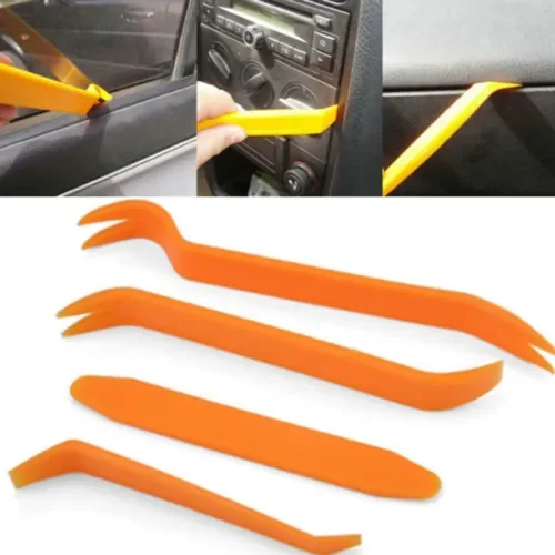 Dronehint 4x Car Radio Door Clip Panel Trim Dash Audio Removal Installer Pry Tool Parts  (For: Acura) Parts