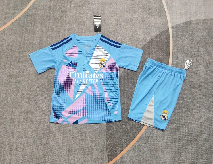 2024-25 Real Madrid Goalkeeper Shirt - Kids