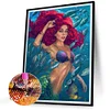 Ariel Mermaid - Round AB Drills Diamond Painting(45*55cm)