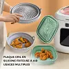 Po&ecirc;le &agrave; Gril en Silicone pour Friteuse &agrave; Air