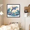Diamond Painting-DIY Full Round Drill Dolphin