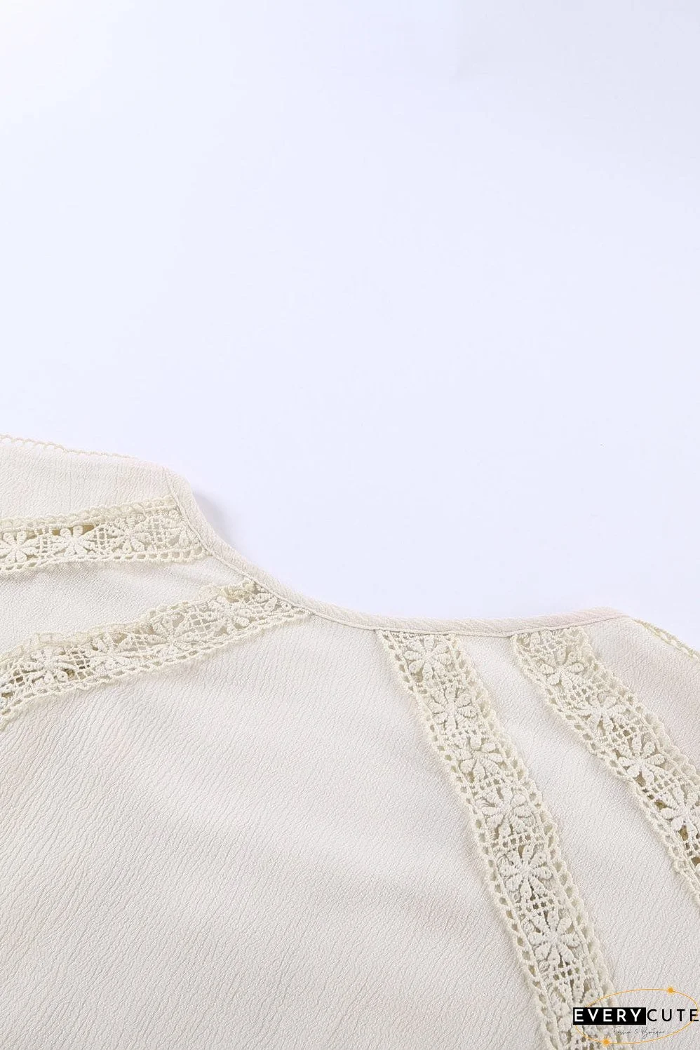 White Cotton Eyelet Jumpsuit