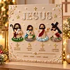 Jesus DIY Full Drill Pearl Bead Painting Kit with Frame 20x20cm