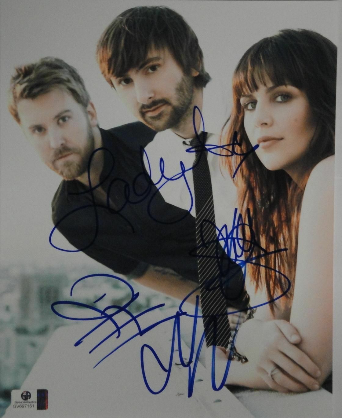 Lady Antebellum Original Hand Signed Autographed 8x10 Photo Poster painting Hillary Scott GA COA