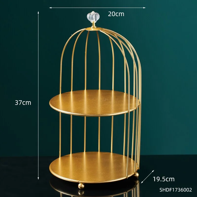 Nordic Cosmetic Containers Golden Storage Home Decor Bedroom Desk Decoration Accessories Perfume Organizer Jewlery Organizer