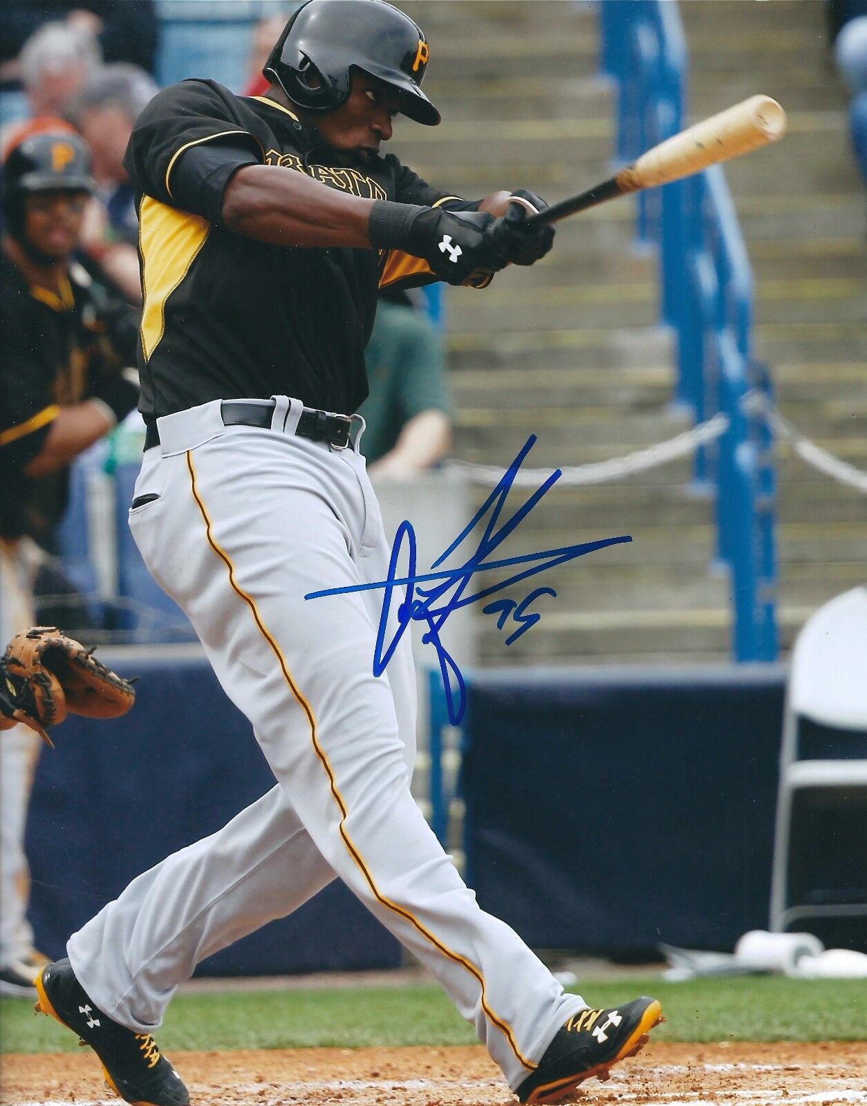 Signed 8x10 GREGORY POLANCO Pittsburgh Pirates Autographed Photo Poster painting - COA