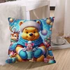 Winnie The Pooh - 11CT Stamped Cross Stitch Pillowcase 45*45cm