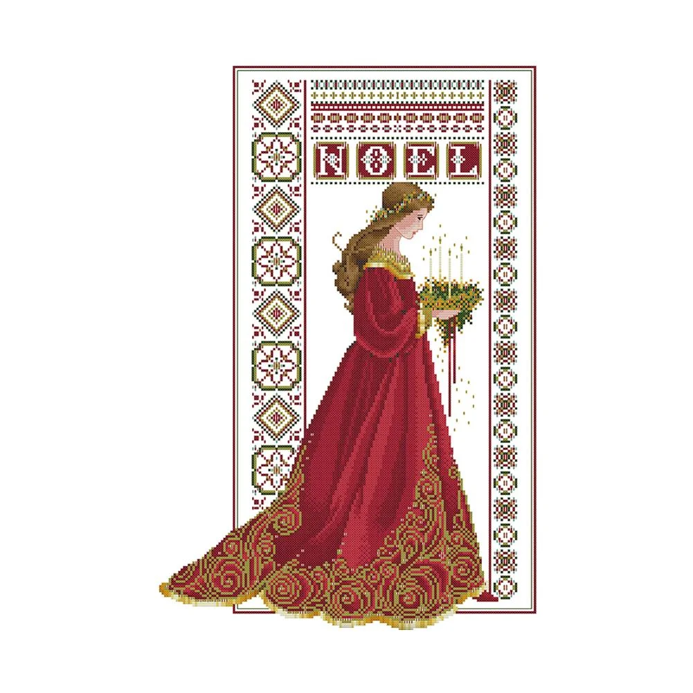 14ct Stamped Cross Stitch - Bride(41*53cm)