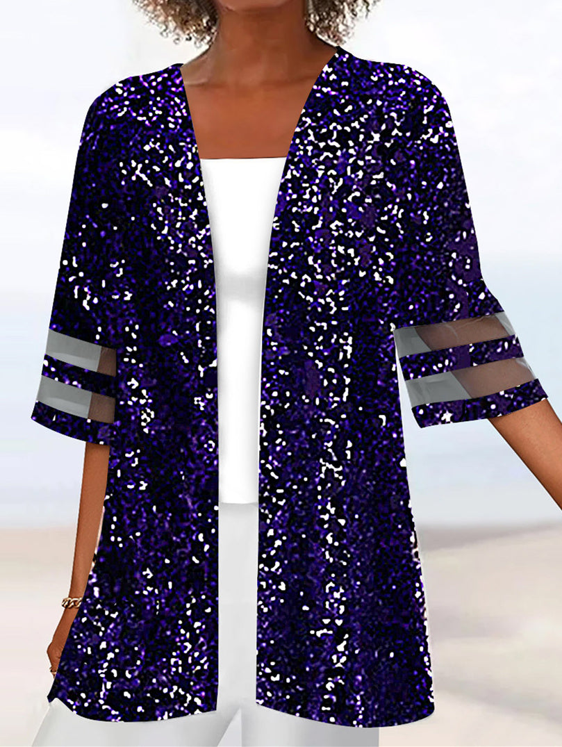 Women Long Sleeve V-neck Graphic Floral Printed Top
