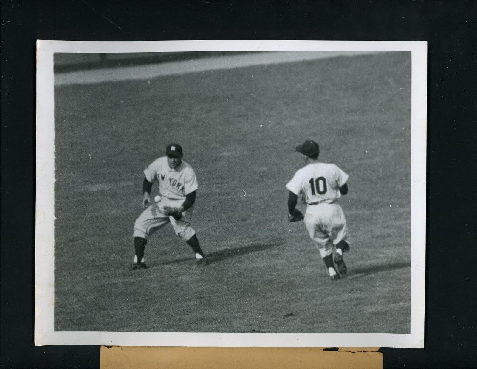 Gene Woodling & Phil Rizzuto estate 1953 World Series Type 1 Press Photo Poster painting Yankees