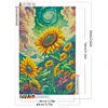 (40*60cm)DIY Full Round Drill Diamond Painting-Sunflower