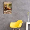Cat on Chair - Metal Tin Signs(12*16Inch) - Animal