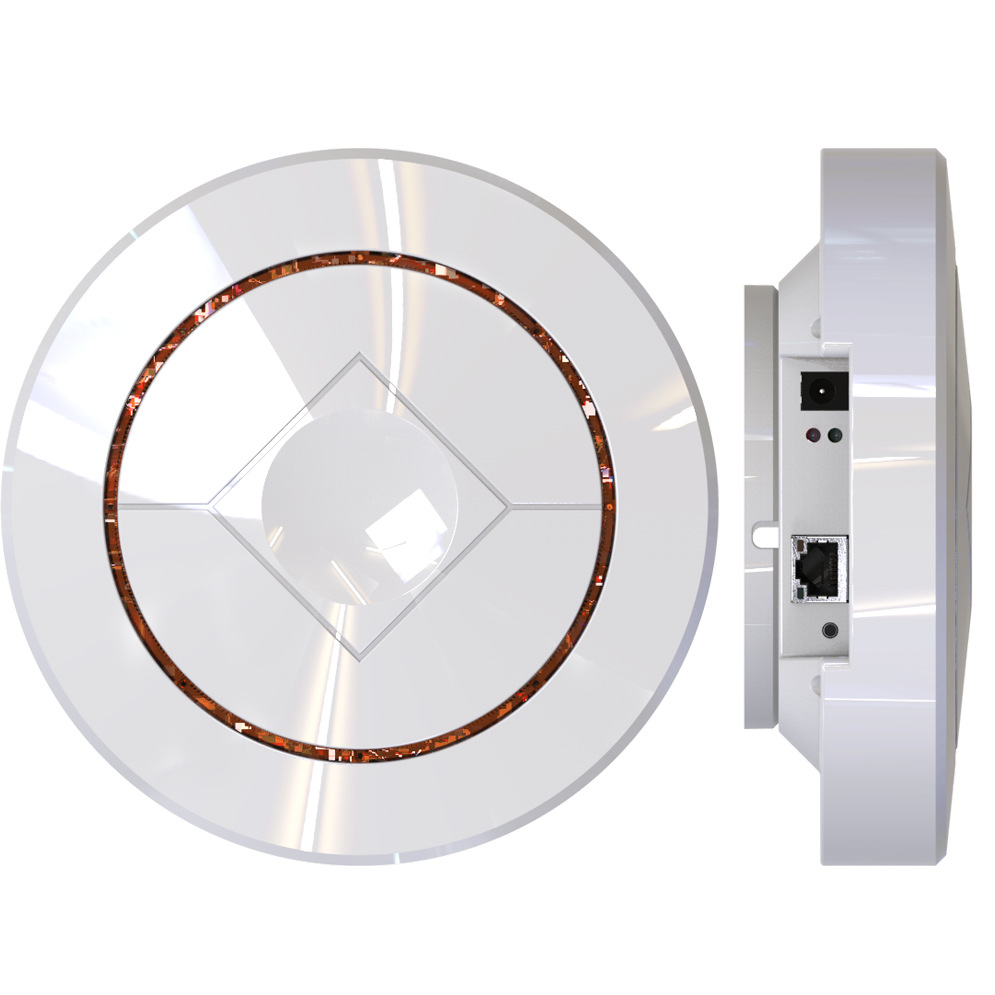 High Recognition Rate 2.4G RFID Active Reader Ceiling Type Indoor Reader